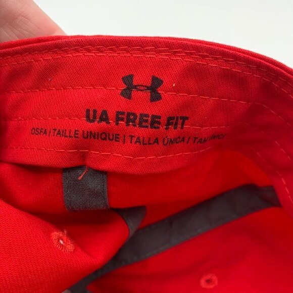 Cincinnati Bearcats NCAA Red Under Armour Relaxed Fit Strapback Hat - Picture 5 of 5